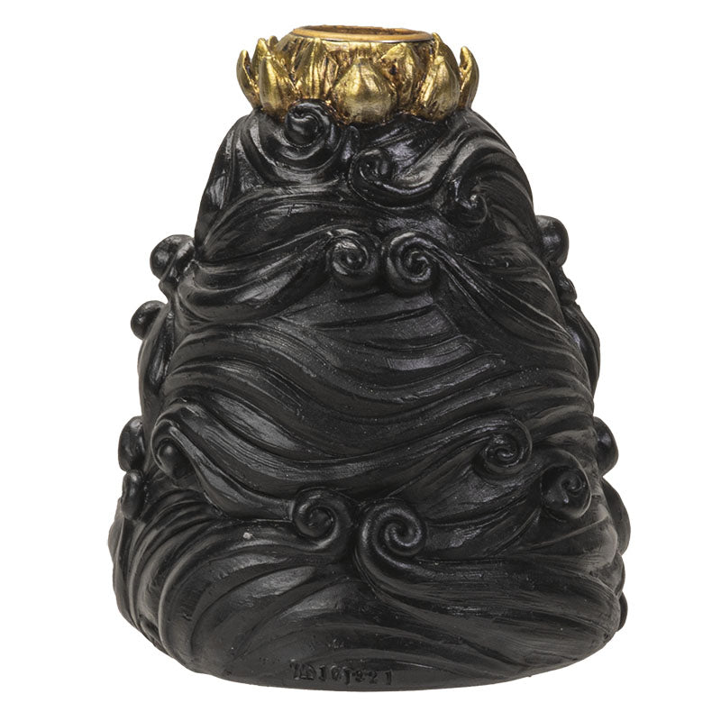 Golden Buddha Backflow Incense Burner 4 Inches