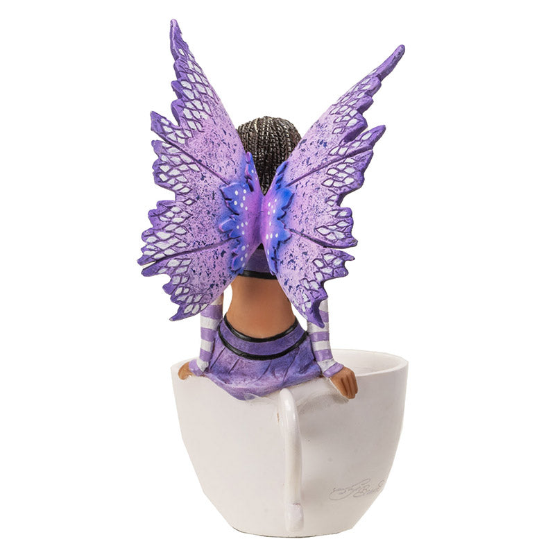 Lavender Tea Fairy in Teacup by Amy Brown