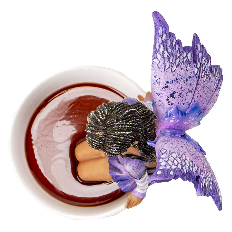 Lavender Tea Fairy in Teacup by Amy Brown