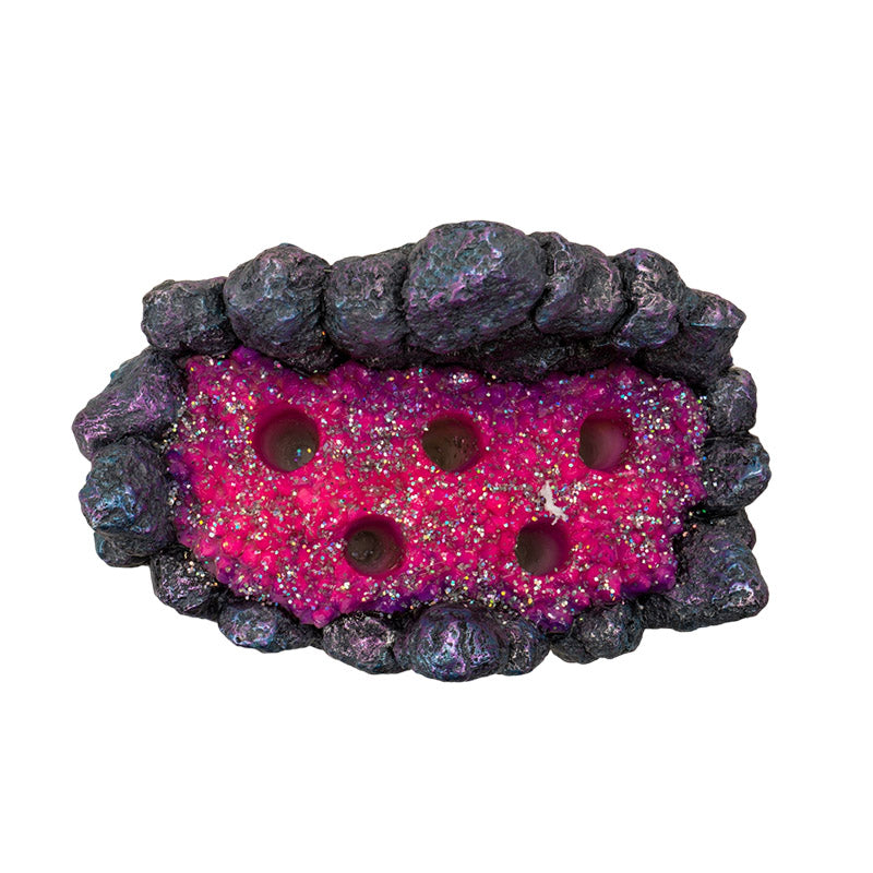 Crystal Rock Wand Display Holds 5 Wands