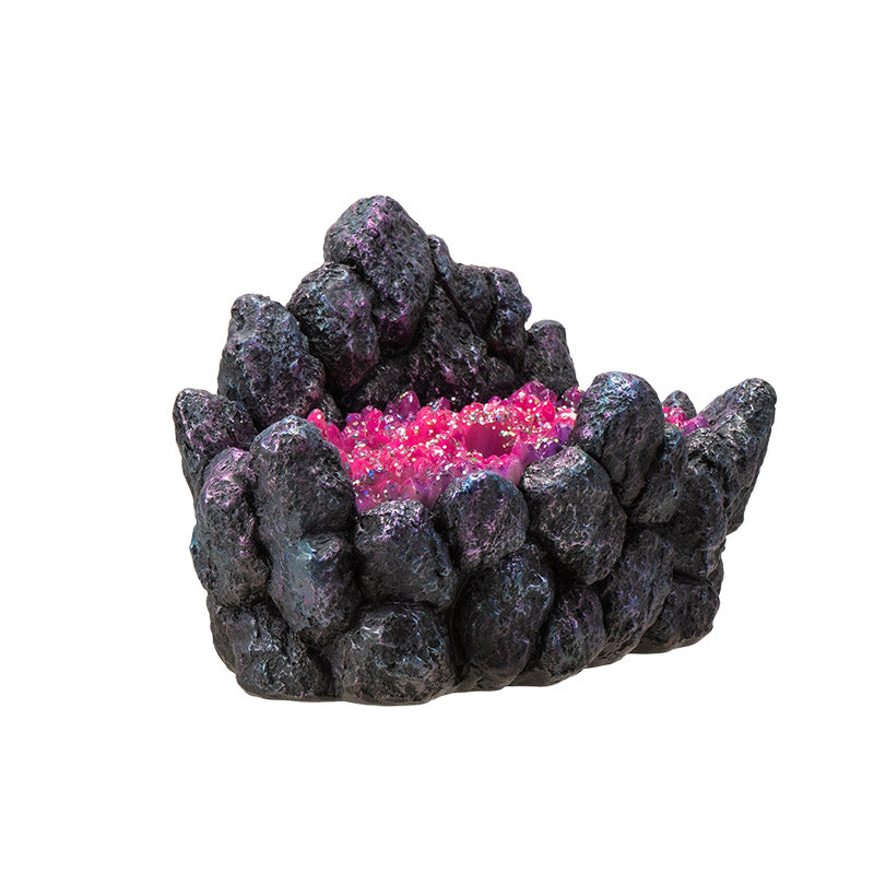 Crystal Rock Wand Display Holds 5 Wands