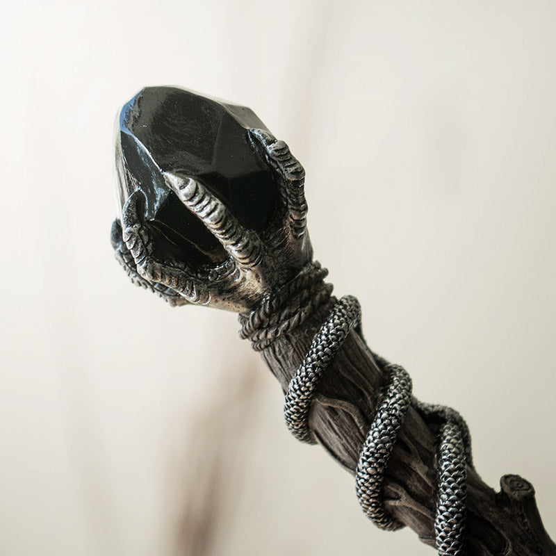 Black Magic Crystal Wand