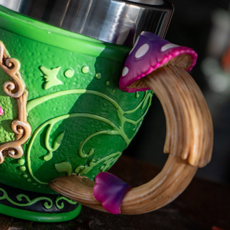 Mushroom Teacup with Stainless Steel