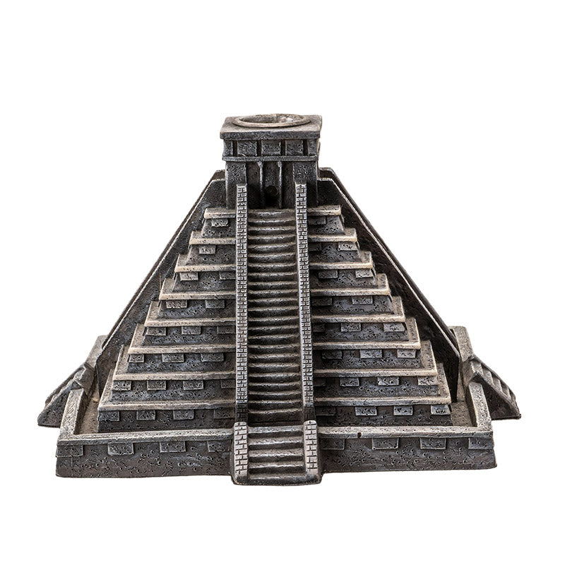 Aztec Temple Backflow Incense Burner