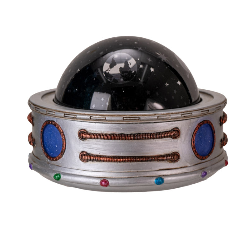 Alien UFO Projector Night Light Space with Star and Moon