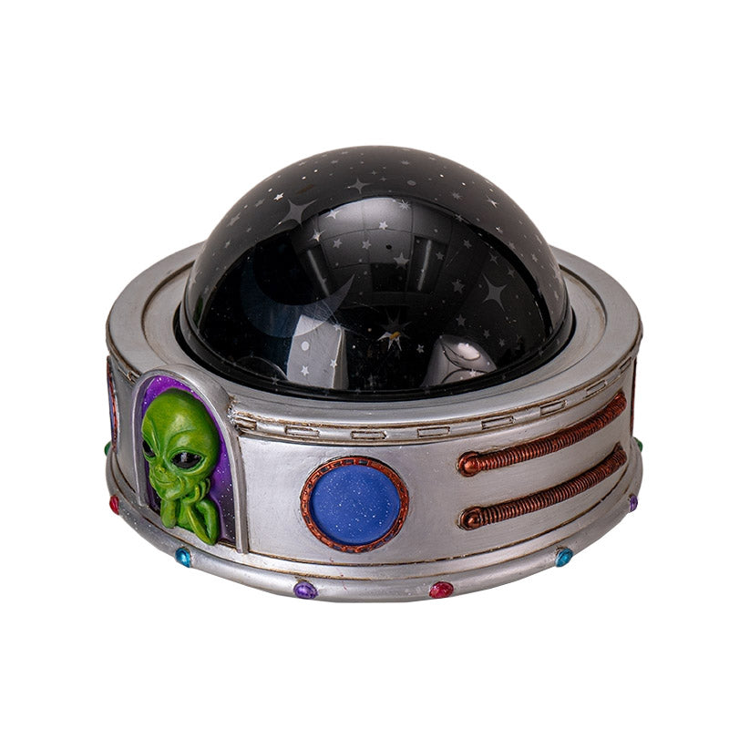 Alien UFO Projector Night Light Space with Star and Moon