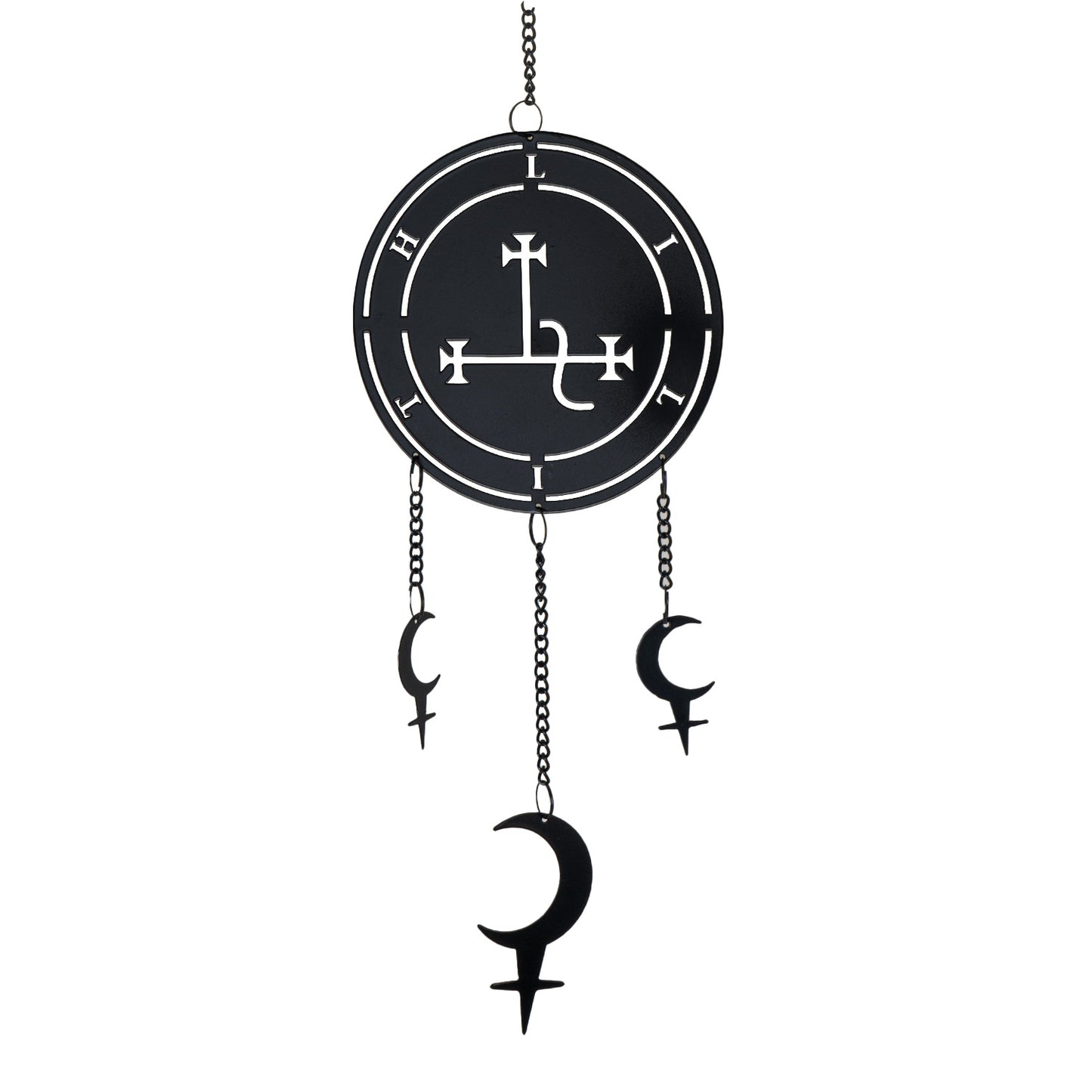 Seal of Lilith Hanging Decoration by Alchemy England with Crescent Moon and Sigil Symbols
