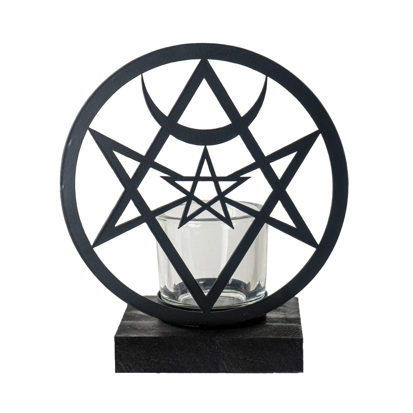Unicursal Hex Tea Light Holder by Alchemy England
