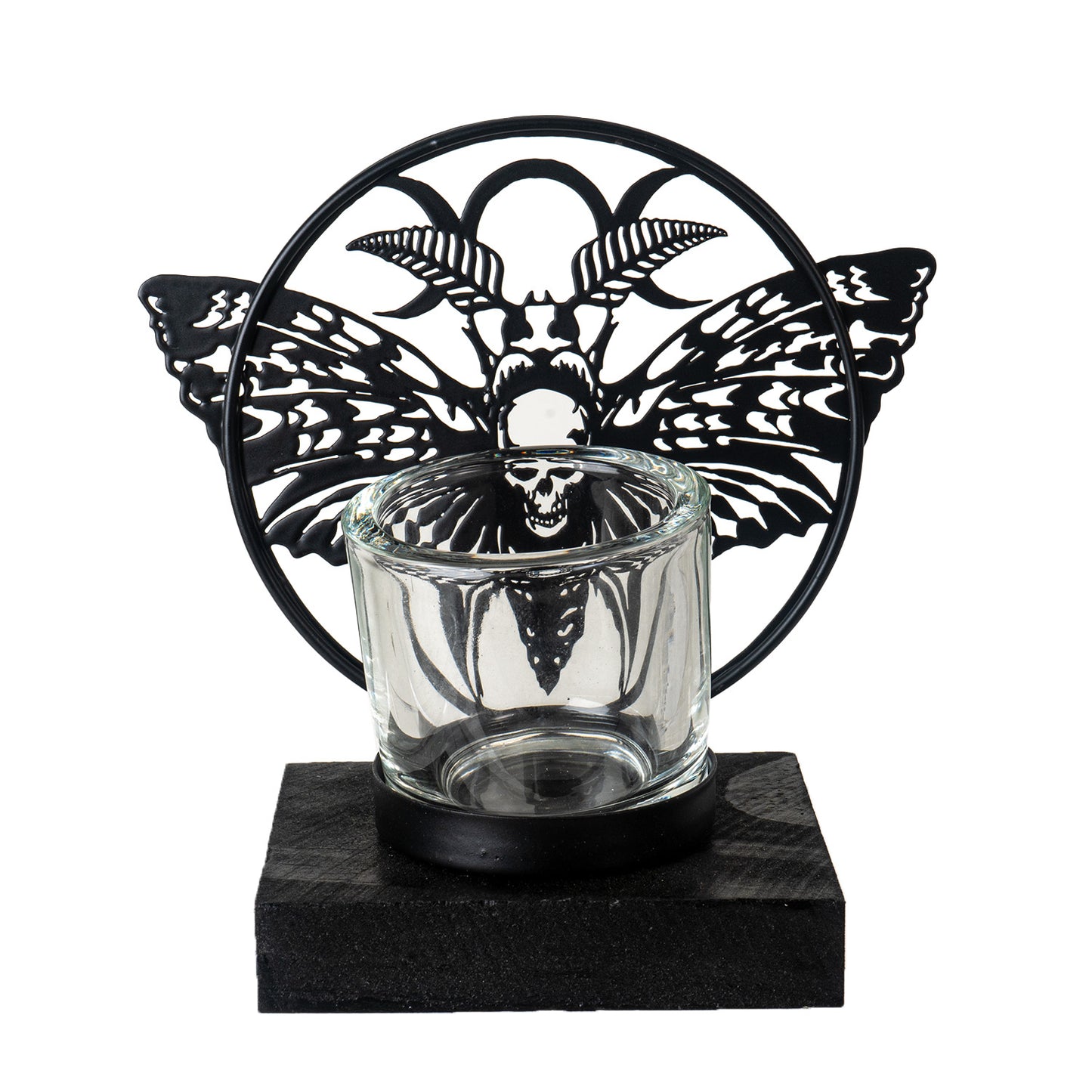 Death's Head Moth Tea Light Holder by Alchemy England