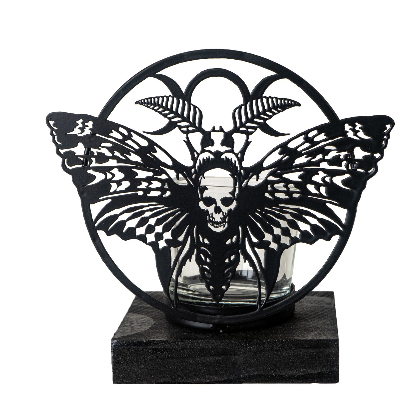 Death's Head Moth Tea Light Holder by Alchemy England