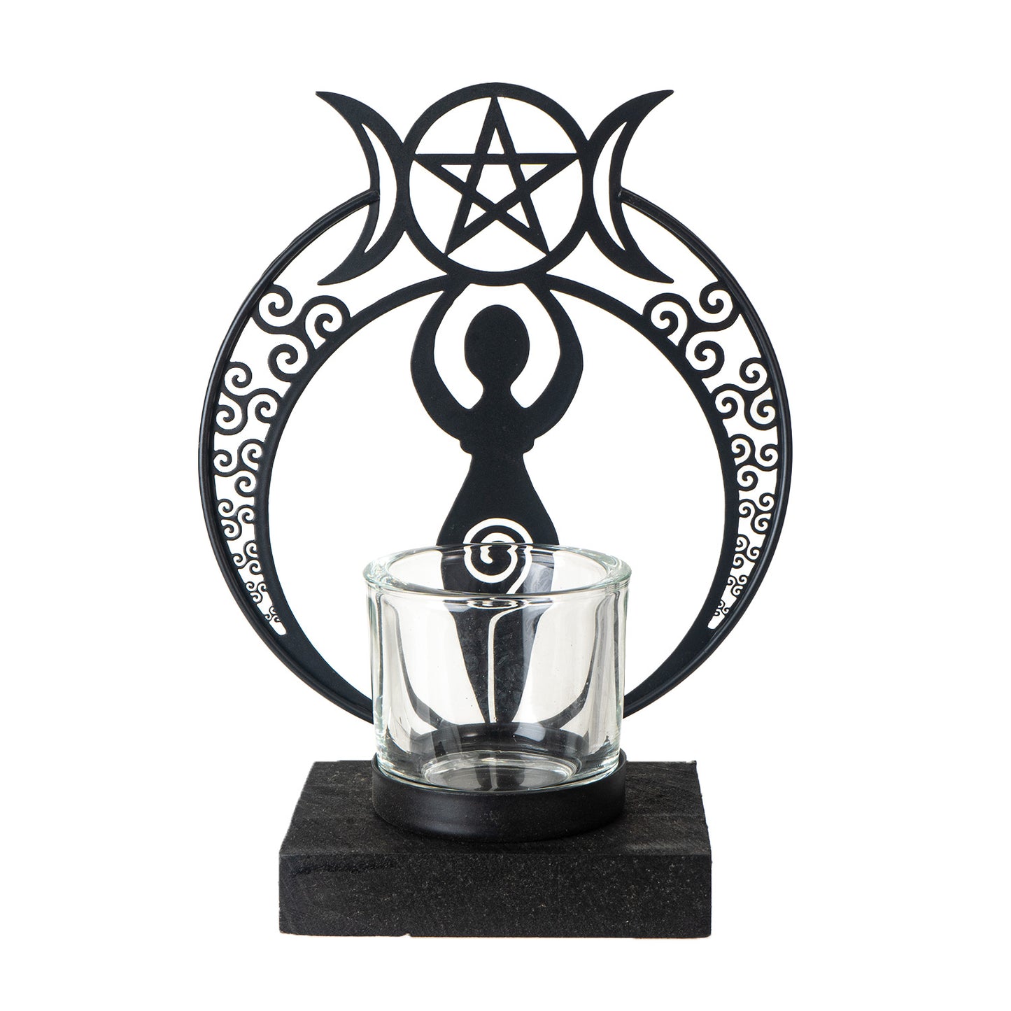 Danu Goddess Tea Light Holder by Alchemy England