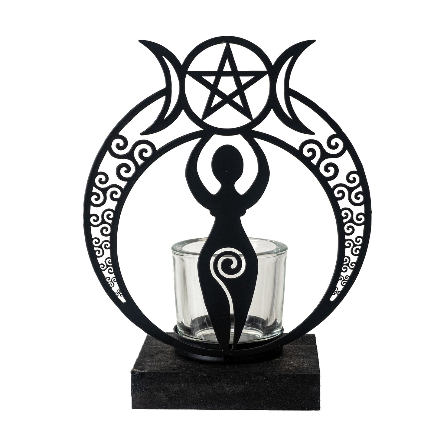 Danu Goddess Tea Light Holder by Alchemy England
