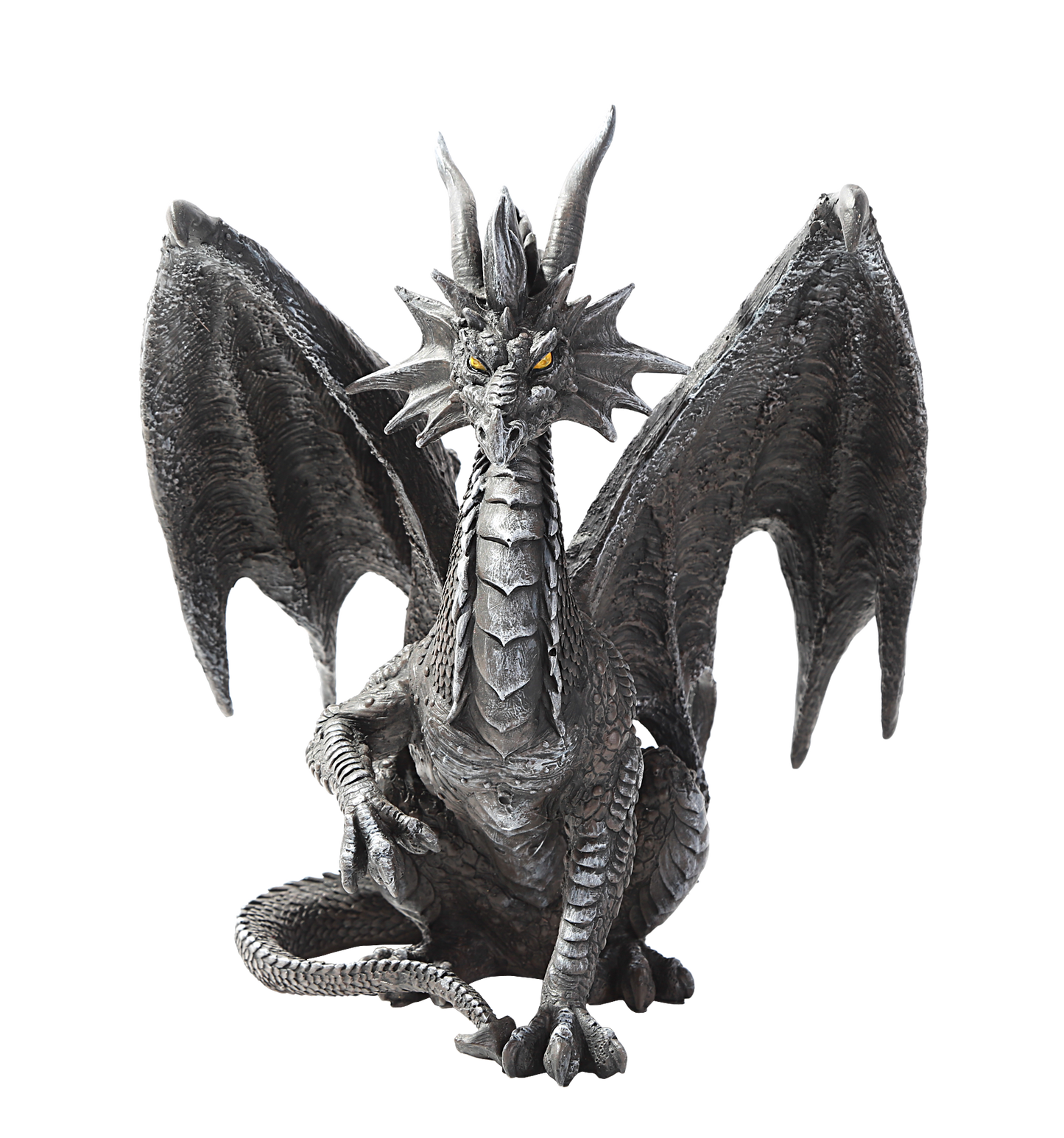 Checkmate Black Grey Mystical Dragon by Ruth Thompson Home Decor