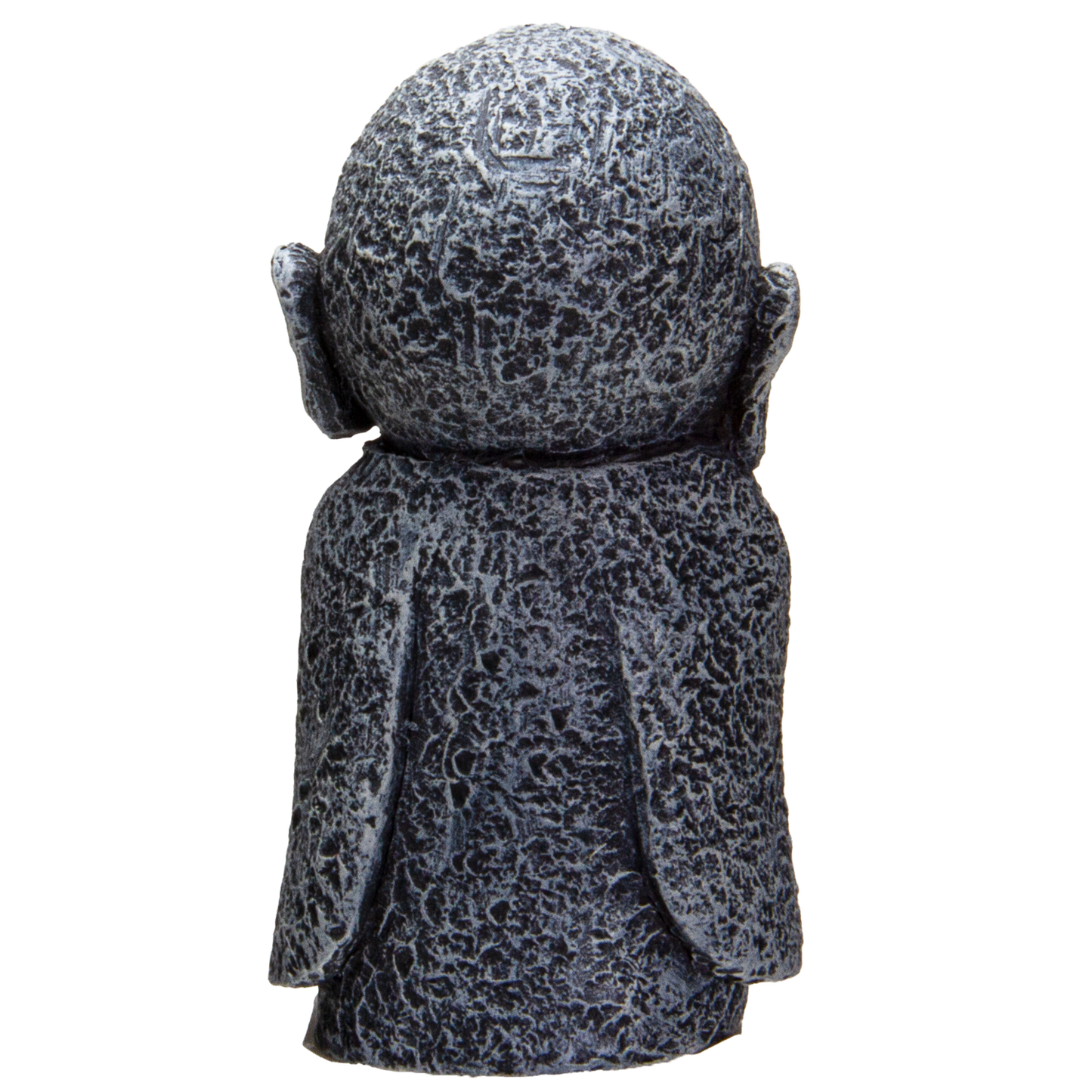 Eastern Enlightenment Happy Japanese Jizo Monk Praying with Mala Prayer Beads Resin Figurine