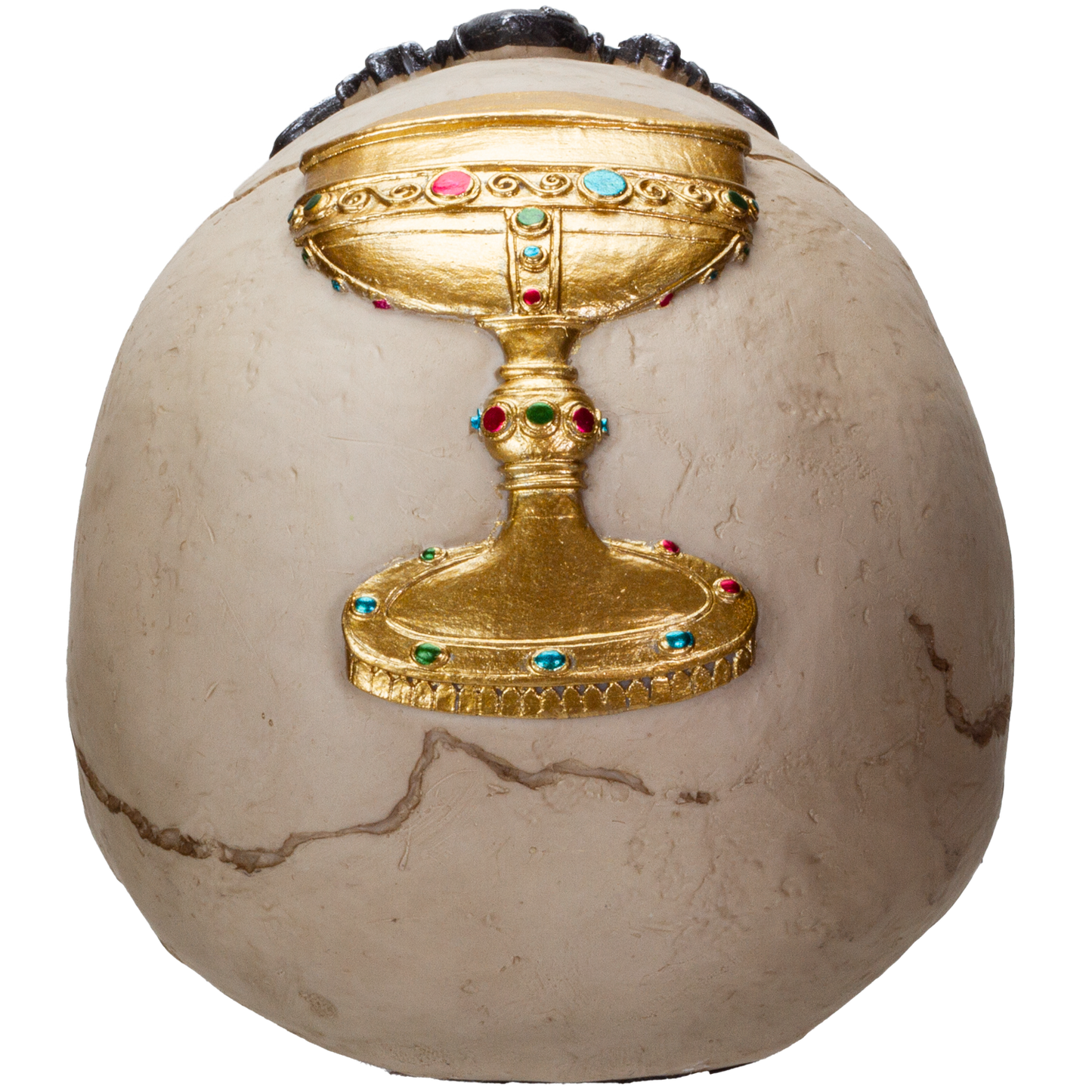 The Knights of the Round Table King Arthur's Knight Skulls Sir Galahad Resin Skull Figurine
