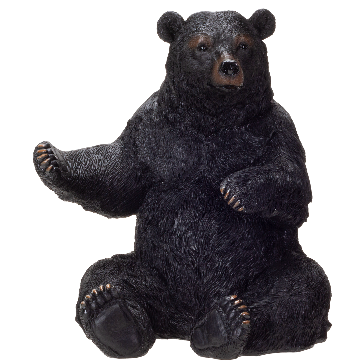 Black Bear Wine Holder Resin Figurine Statue