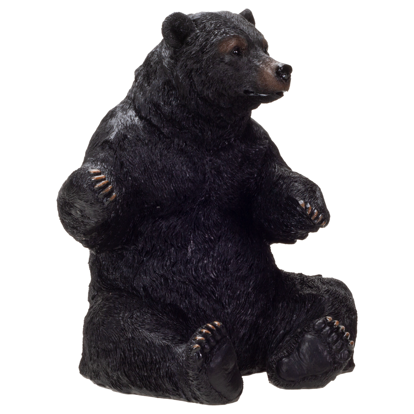 Black Bear Wine Holder Resin Figurine Statue
