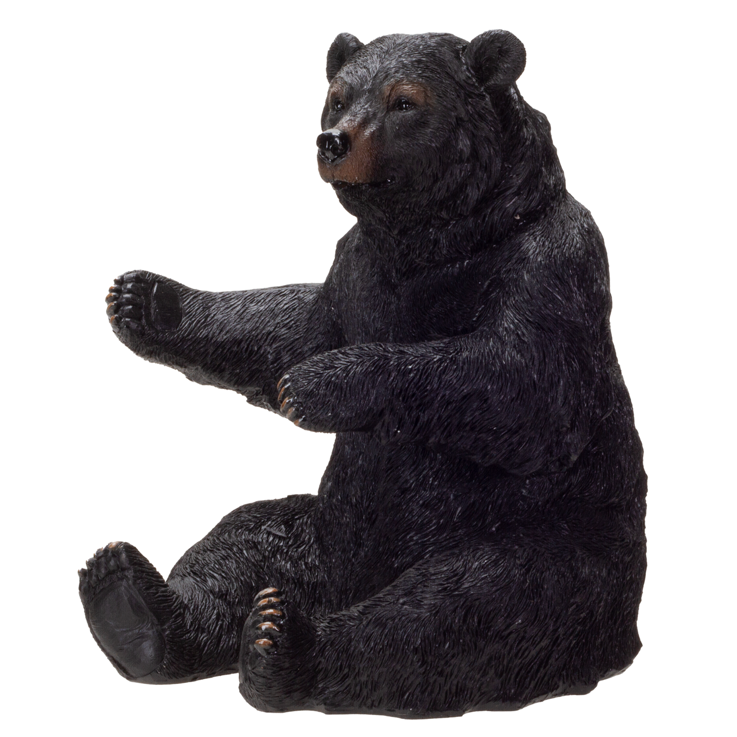 Black Bear Wine Holder Resin Figurine Statue