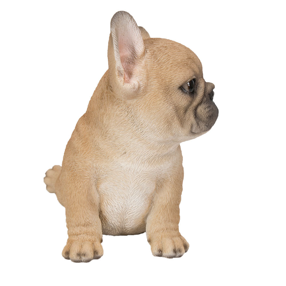 Realistic Animal French Bulldog Puppy Collectible Home Decor Figurine