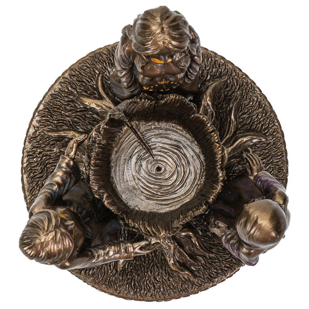 Triple Goddess Mother Maiden Crone Candle Holder Home Decor Figurine