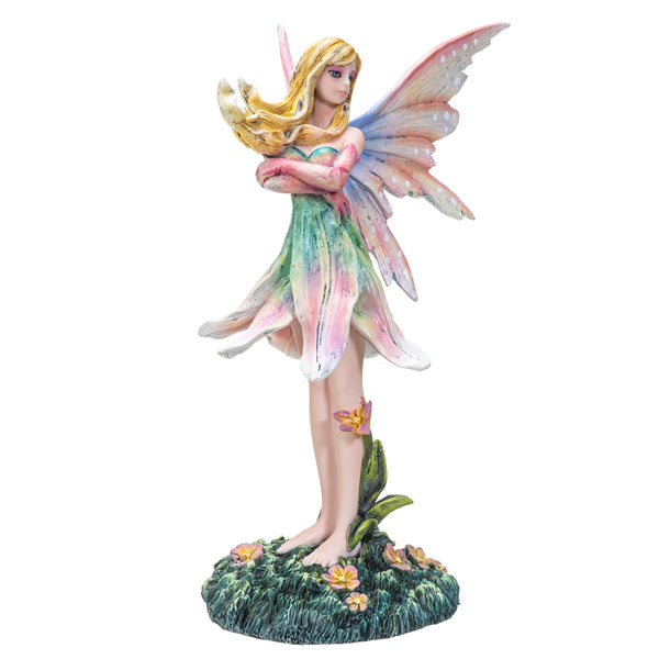 6.75 inches Rainbow Lily Fairy Collectible Home Decor Figurine