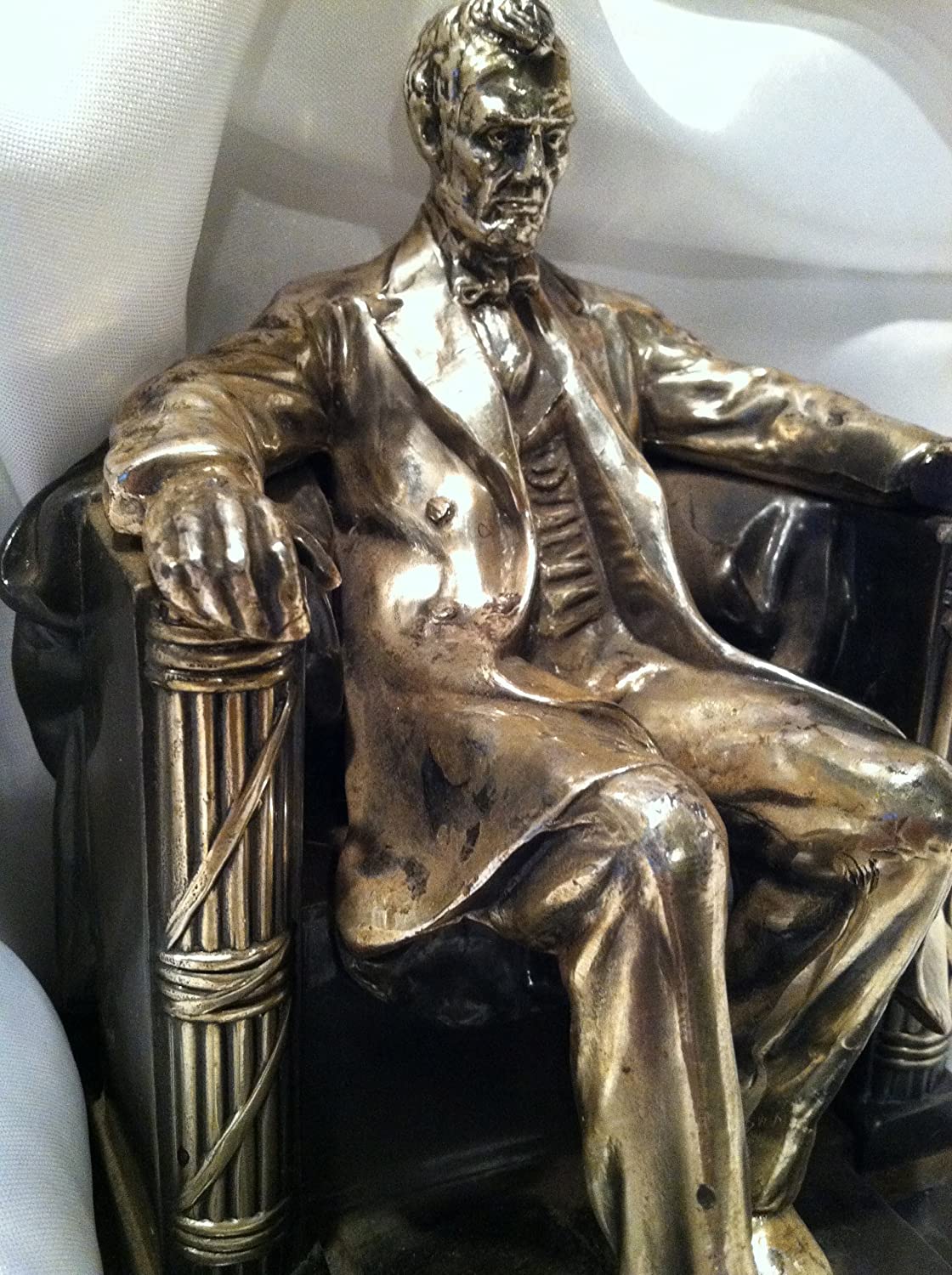PTC 8.13 Inch Abraham Lincoln Washington DC Memorial Statue Figurine