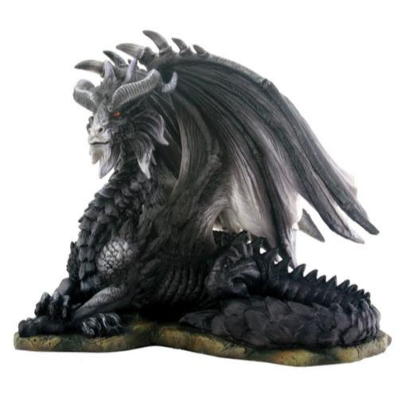 YTC Dark Dragon (Black) Collectible Serpent Figurine Sculpture Statue Art