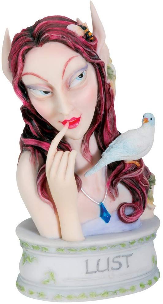 SUMMIT BY WHITE MOUNTAIN Lust - Collectible Seven Sins Fairy Figurine Sculpture Pixie Statue