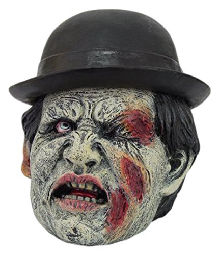 9147 Charlie Chaplin Zombie Jewelry/Trinket Box with Lid Figurine, 4" H