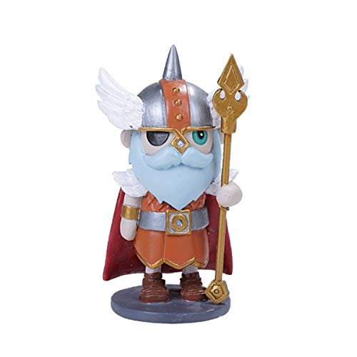 SUMMIT COLLECTION Norsies Odin The One-Eyed and Long-Bearded God Cute Norse Mythology Collectible Figurine