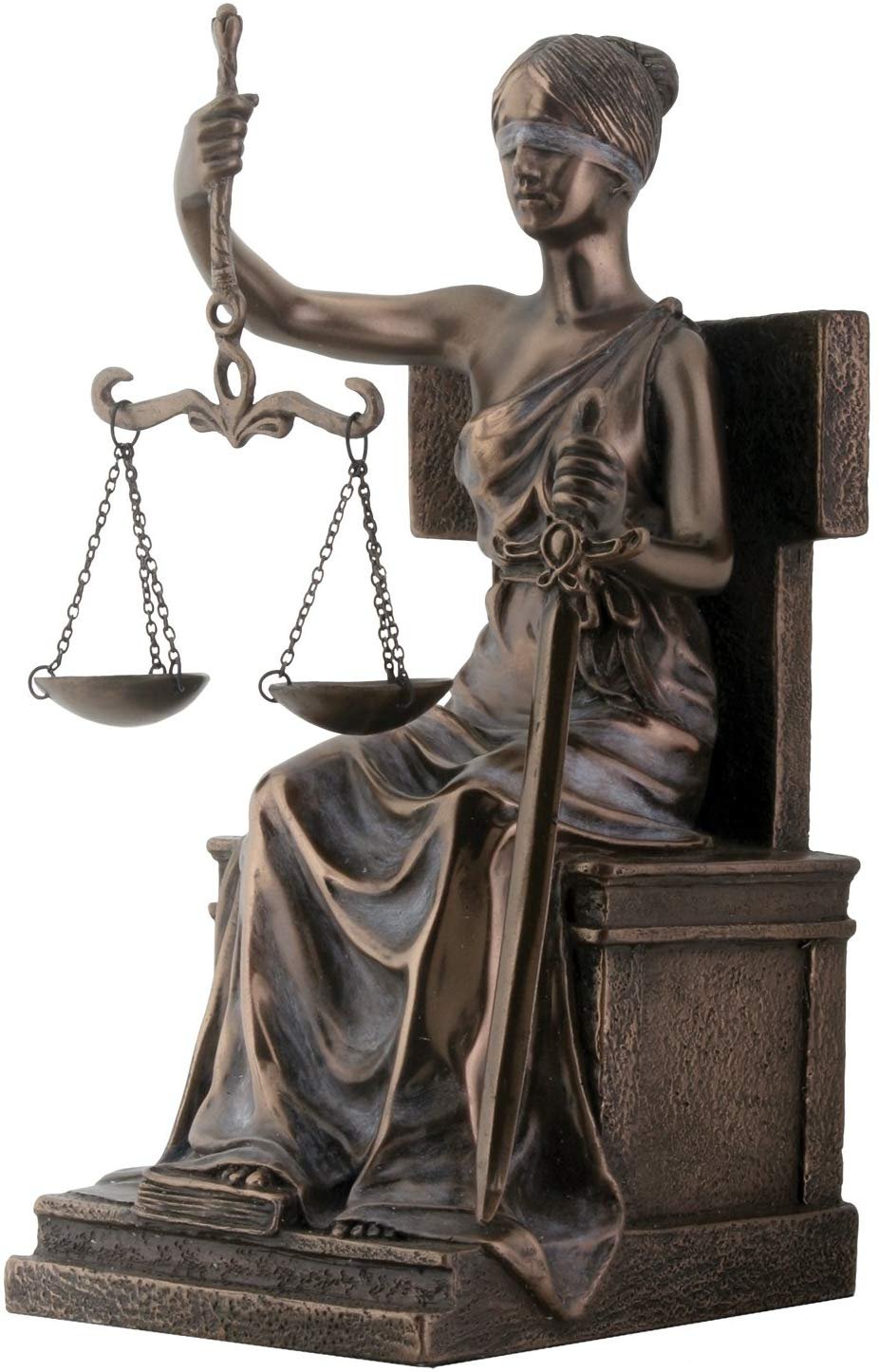 Summit Seated Justice Figurine