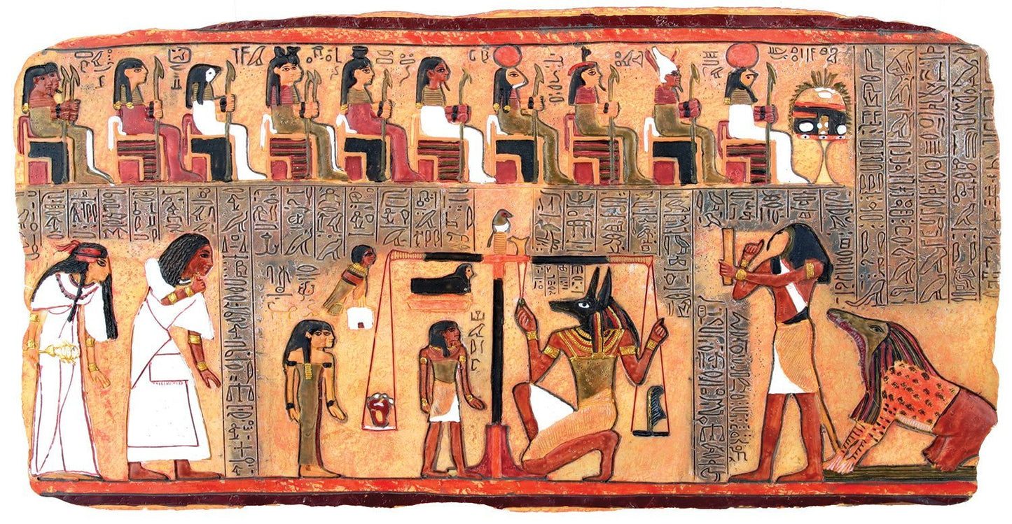 The Scales of Judgement - Collectible Egyptian Figurine Statue Model