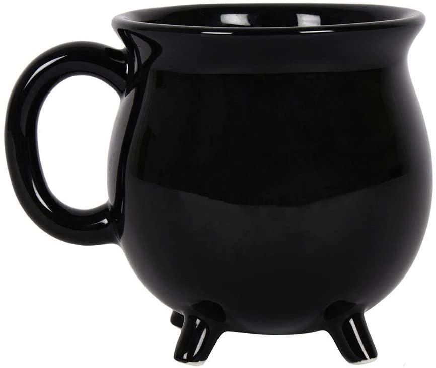 Witch's Brew Cauldron Mug 12 fl oz Ceramic Drinkware Halloween Decor Tabletop Decoration