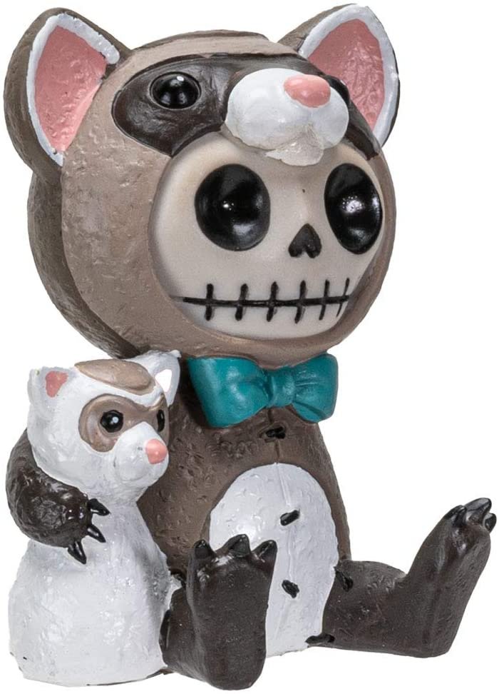 Furrybones Summit Collection Ferris Figurine Decorative Signature in Ferret Costume 3 Inch Tall Collectible Statue