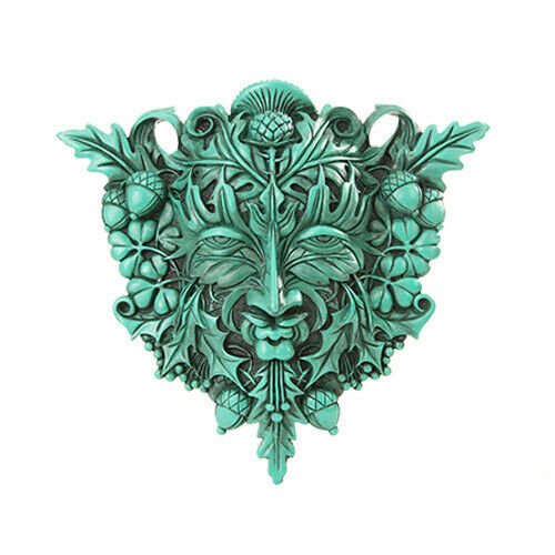 Pacific Trading Antique Celtic Greenman Plaque Home Decor