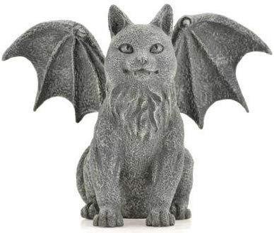 AzureGreen SC321 Winged Cat Gargoyle