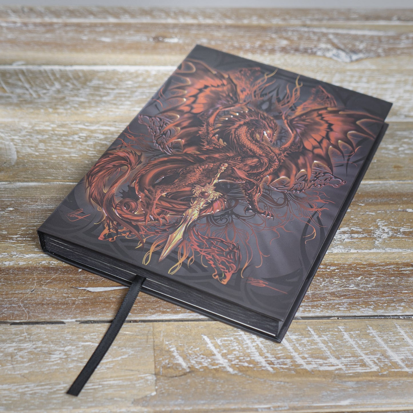 Blood Blade Dragon Writing Journal by Ruth Thompson [hardcover]