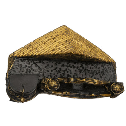 Nefertiti & Sacred Pyramids Egyptian-Themed Card Holder