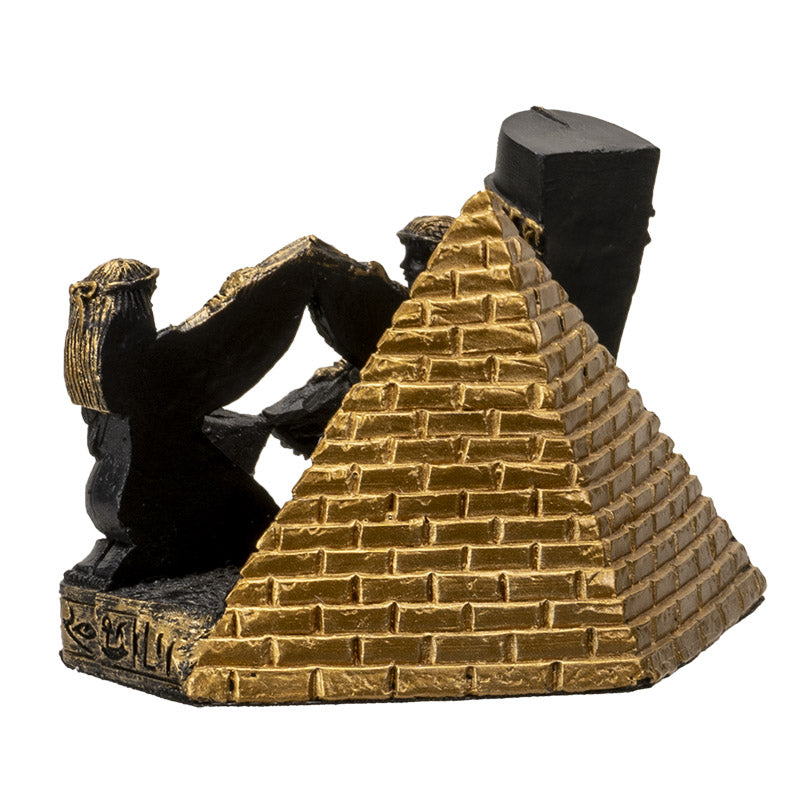 Nefertiti & Sacred Pyramids Egyptian-Themed Card Holder