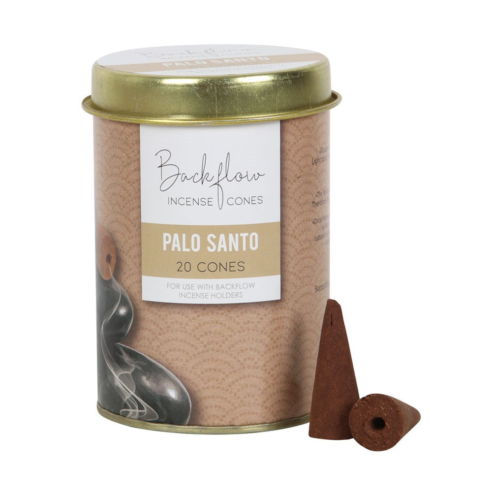 Palo Santo Backflow Incense Cones by Something Different UK