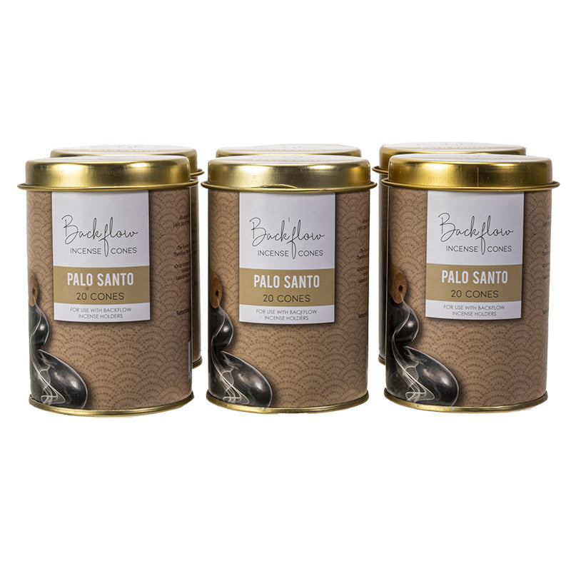 Palo Santo Backflow Incense Cones by Something Different UK