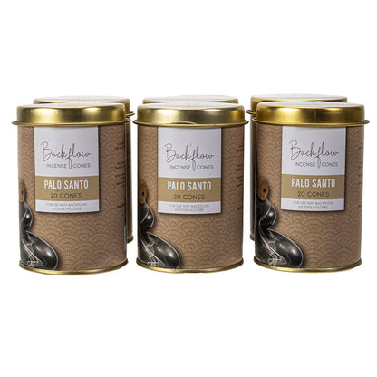 Palo Santo Backflow Incense Cones by Something Different UK