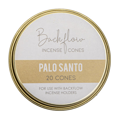 Palo Santo Backflow Incense Cones by Something Different UK