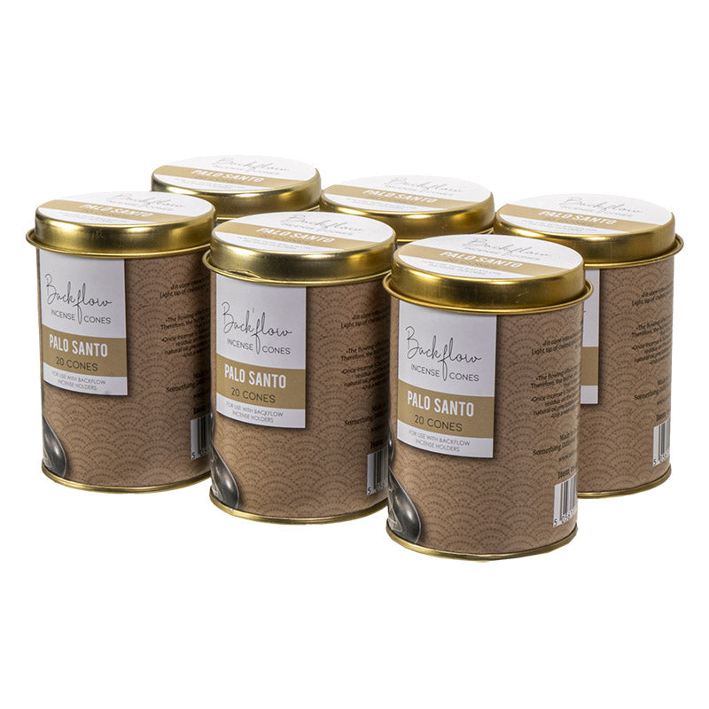 Palo Santo Backflow Incense Cones by Something Different UK