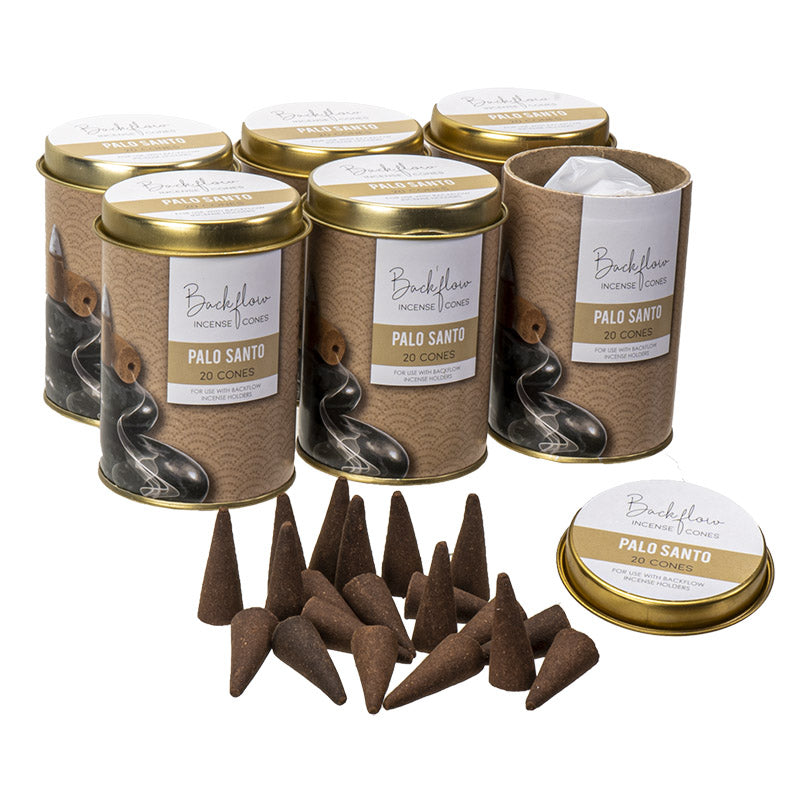Palo Santo Backflow Incense Cones by Something Different UK