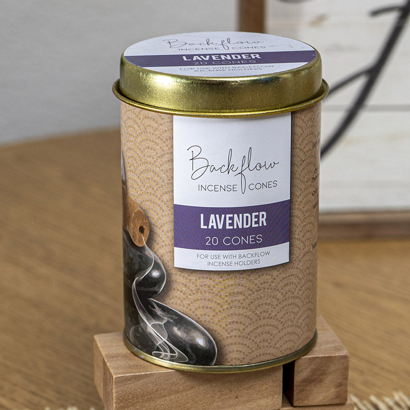 Lavender Jumbo Backflow Incense Cones by Something Different UK