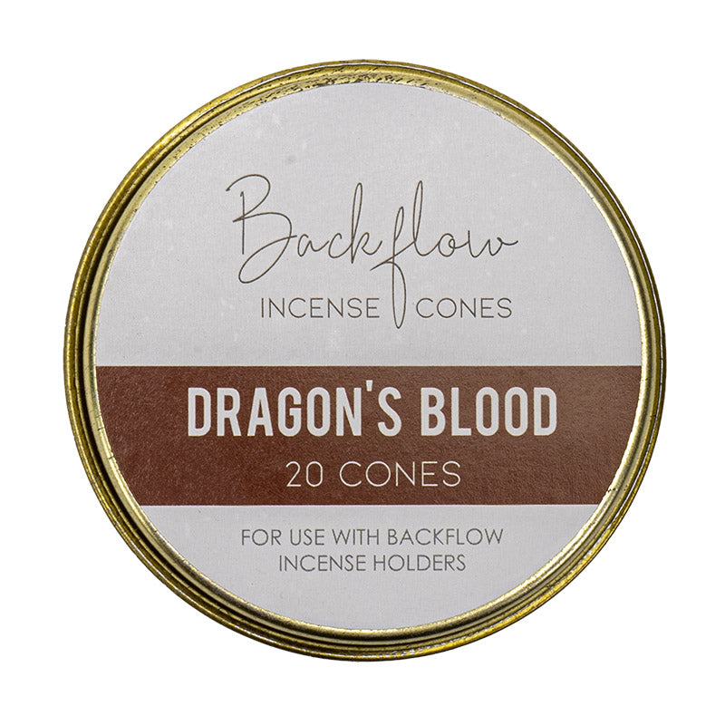 Dragon's Blood Jumbo Backflow Incense Cones by Something Different UK