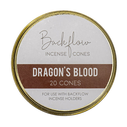 Dragon's Blood Jumbo Backflow Incense Cones by Something Different UK