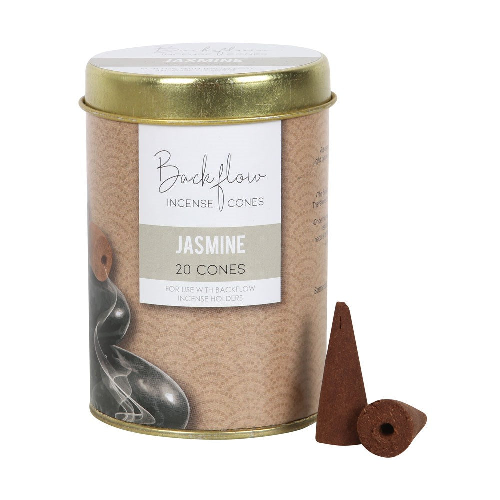 Jasmine Jumbo Backflow Incense Cones by Something Diffrerent UK