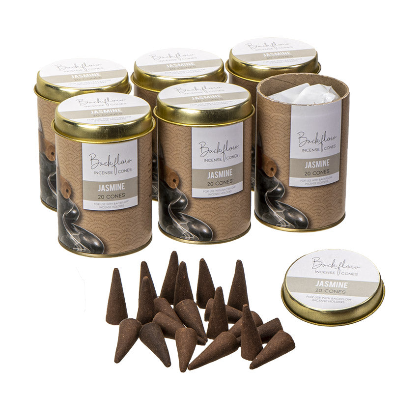 Jasmine Jumbo Backflow Incense Cones by Something Diffrerent UK